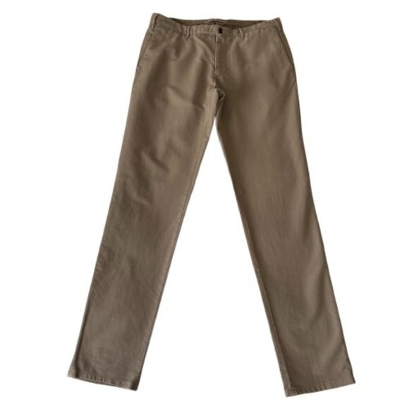 Incotex DOESKIN Slim Fit Tan Trouser, US34 - Picture 1 of 5